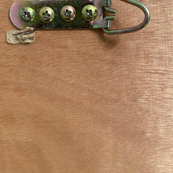 Stylish Black with Gold Trim Wood Frame Mirror - Picture 9 of 9